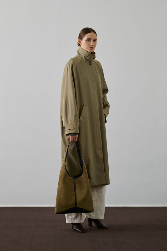 Cabas Delice - Bronze/Noir - Cuir - Femme