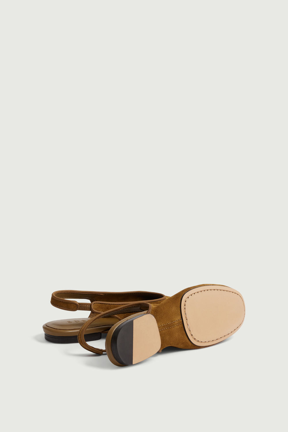 Slingbacks Emmett - Caramel - Cuir - Femme