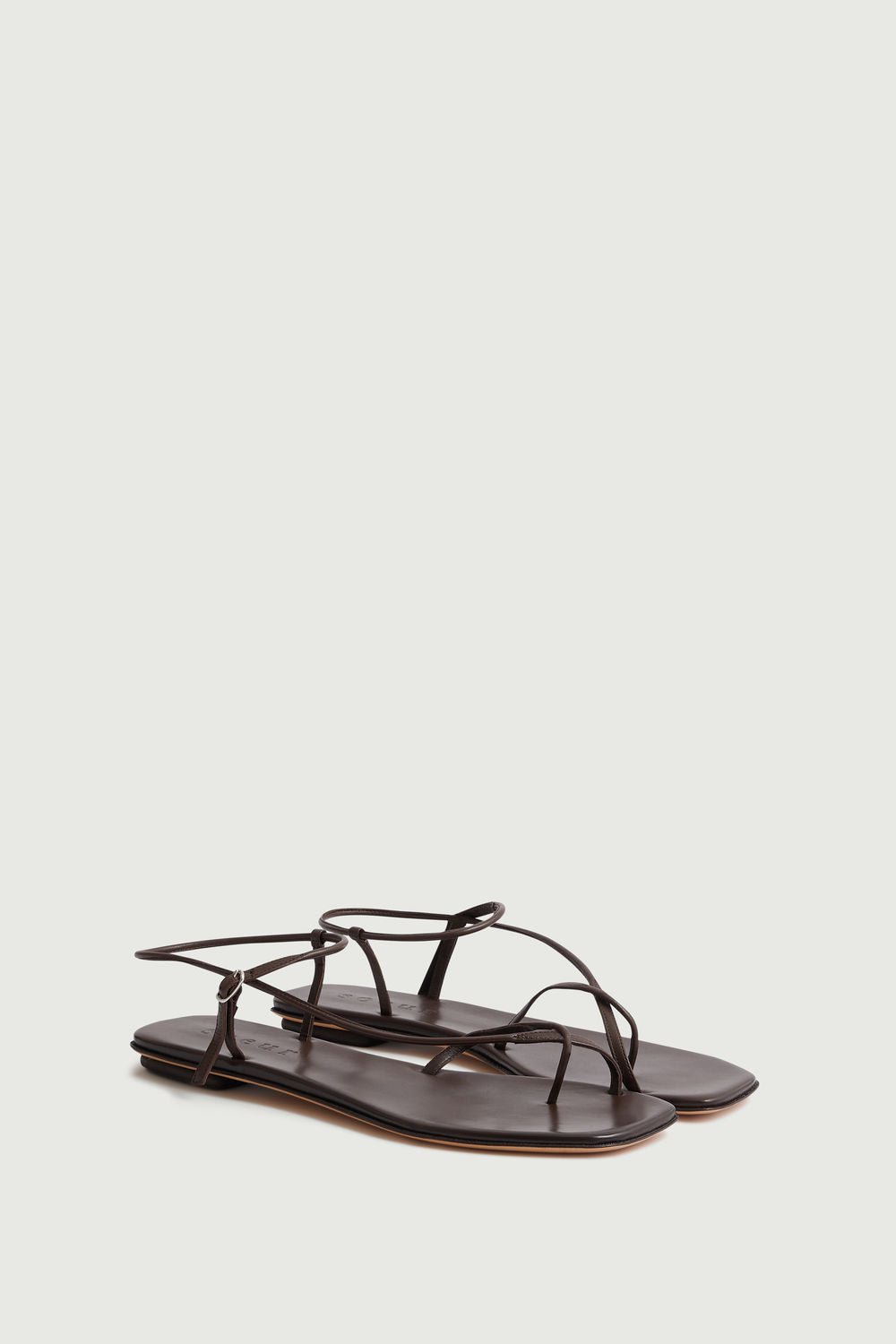 Sandales Rosalie - Marron - Cuir - Femme vue 2