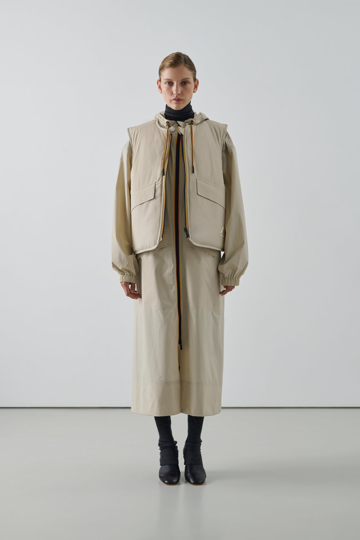 Blouson Wes - Mastic/Ecru - Femme vue 6